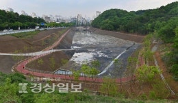 울산 최대 옥동 우수저류시설 준공