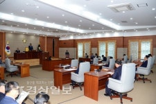 울산 중구의회 정례회 개회, 재난현장 통합지원본부 조례 등 논의