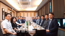 울산대학교 산업대학원, 테크노CEO 과정 8기 원우 대표들과 간담회 열어