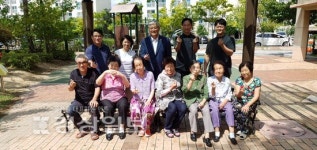 이상헌, 북구 경로당 찾아 노인들과 대화시간 가져