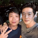 개그맨 이상준, 권상우와 훈훈한 인증샷 이상준 실물 느낌