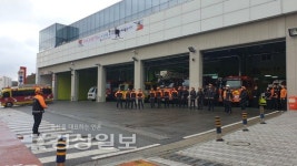 울산 중부소방서, 무인드론 실전 운용능력 향상 직무교육 실시