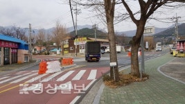 무분별한 회전교차로 설치 교통흐름 방해