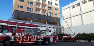 울산동부소방서 화암119안전센터, 신규대원 대상으로 특수차 조작숙달훈련 실시