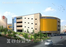 동울산시장 주차장 공사 1년만에 다시 착공