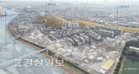 울산 중구 동동 폴리텍대학 옆 도로 개설공사 추진