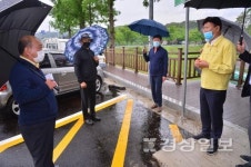 이선호 울산 울주군수, 덕신 노상 공영주차장 현장 방문