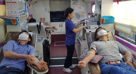 대한적십자사 울산혈액원 2020 생명나눔 헌혈릴레이 8일, 현대미포조선, 울주경찰서, 학산종합사회복지관, 범서농협 경제사업소... 