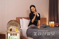 고모텍, 라인프랜즈 협업 꼬모 냉장고 브라운∙샐리 와디즈 펀딩 진행