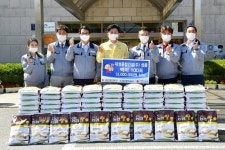 대성종합건설(주), 취약계층에 백미100포 전달