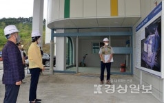 노옥희 울산시교육감, 고헌유치원 공사현장 방문