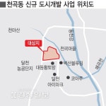 북구 천곡에 2044가구 규모 주거용지 개발