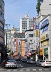 울산지역 확진자 여파로 일시정지된 옥동 학원가