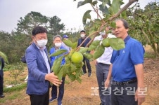 이선호 울산 울주군수, 태풍 마이삭과 하이선 피해 상황 점검
