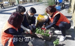 울산 중구 병영1동 행정복지센터, 소소(작은 웃음이 피어나는)한 마을정원 조성