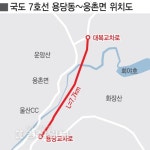 국도 7호선 양산 용당~울산 웅촌 구간 30일 개통…통행시간 20분 줄어들어