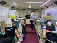 대한적십자사 울산혈액원 2020 생명나눔 헌혈릴레이 10일, 대현고등학교, 중부소방서, 더불어민주당 울산광역시당, 동남지방통계청... 