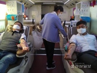 대한적십자사 울산혈액원 2020 생명나눔 헌혈릴레이 20일, 대송고등학교, 포항영일만로타리클럽 헌혈