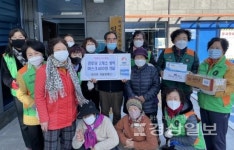 울산 동구 일산동 자율방재단, 코로나19 감염 방지 지역내 경로당 2곳 자체방역활동