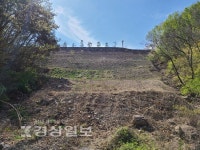 남의 땅 침범해 무단벌목·성토해놓고 '모르쇠'