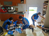 울산시 내일설계지원센터 정리수납 자조모임, 지역 공헌 활동 실시