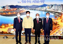무공수훈자회 임직원, 중구청 방문