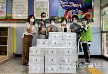 사단법인 한방울, 다문화주말농장에서 재배한 농작물 야음초등학교와 마이코즈다문화청소년센터에 전달