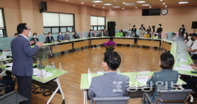 송철호 울산시장, 울산YMCA 찾아 현장간담회