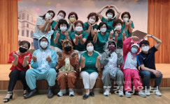 울주군시설관리공단 중부종합사회복지관, 동화구연 나눔공동체에서  비대면 찾아가는 공연 진행