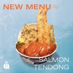텐통 프랜차이즈 저스트텐동, 신메뉴 연어텐동 출시