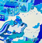 서양화가 김보연 개인전, 마음을 환기시켜줄 동화같이 따뜻한 작품들