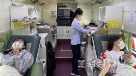 울산동천고등학교 교직원 및 3학년 학생들, 사랑의 헌혈 봉사에 동참