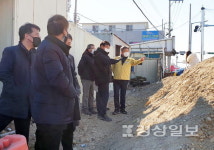 백운찬 울산시의원, 북구 약수교 및 화정교 하부통행로 개설 공사현장 점검