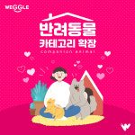 영상 커머스 위글, 반려용품 판매 카테고리 추가 확장