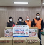 한화솔루션(주) 울산공장, 저소득층을 위한 선물세트 전달