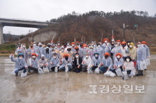 울산 울주군전문자원봉사단협의회, 방역활동 및 회야강변 주변 플로깅 활동