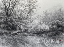 울산미술대전 지철형씨 자연의 환희 대상