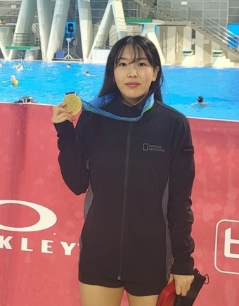 [제103회 전국체전] 한국 다이빙 간판 울산 김수지 2관왕