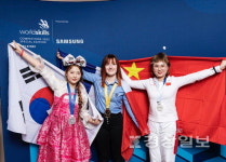 울산출신 헤어디자이너 정다운씨, 핀란드 국제기능올림픽서 은메달