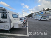 주전·방어진활어센터 주차장 장기주차 차량 몸살