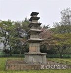 [배혜숙의 한국100탑(87)]광주 성거사지 오층석탑