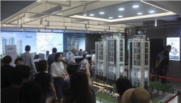 거제지역 부동산 열기, 더 퍼스트 거제 주상복합아파트 전시관 주목