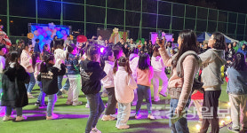 울주군시설관리공단 남부종합사회복지관,  온산운동장 족구장에서 캐릭터 노리노리(놀이놀이) 축제 진행