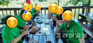 가람푸드써비스(주)한국산림복지진흥원지점 | 가람장애인주간보호센터, 지난 4월부터총 5회기 '숲에서 행복한 나' 숲체험•교육 즐겁게 마무리