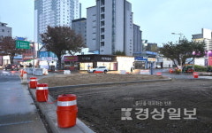 신복교차로 평면화로 진·출입로 막혀 불편