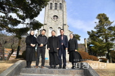 울주군, 언양성당 찾아 신년맞이 소통군수실