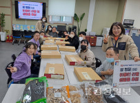 한국동서발전(주)미래기술융합원, 지역사회 나눔 활동  무지개장애인주간보호시설 물품 전달