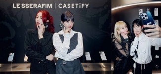 케이스티파이, 르세라핌 컬렉션 출시 기념 케이스티파이 스튜디오 더현대 서울 현장 방문