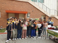 외솔초 전교생 대상으로 방울토마토 모종 나눔행사
