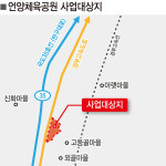 울산 울주 직동리 일대 언양체육공원 본격 조성